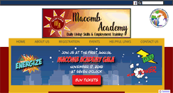 Desktop Screenshot of macombacademy.net